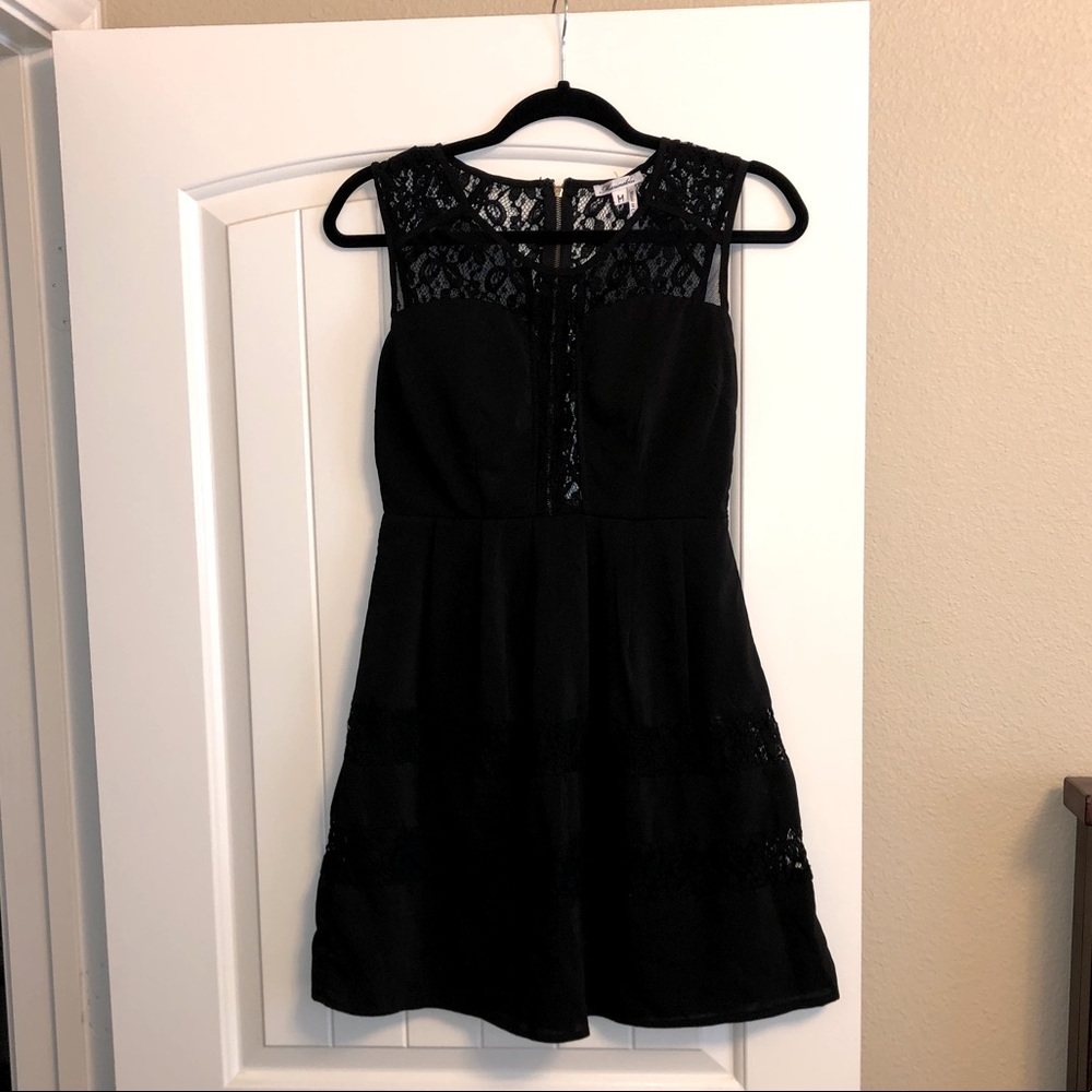Little Black Lace Dress